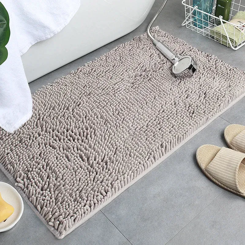 Tapis De Bain Poils Longs