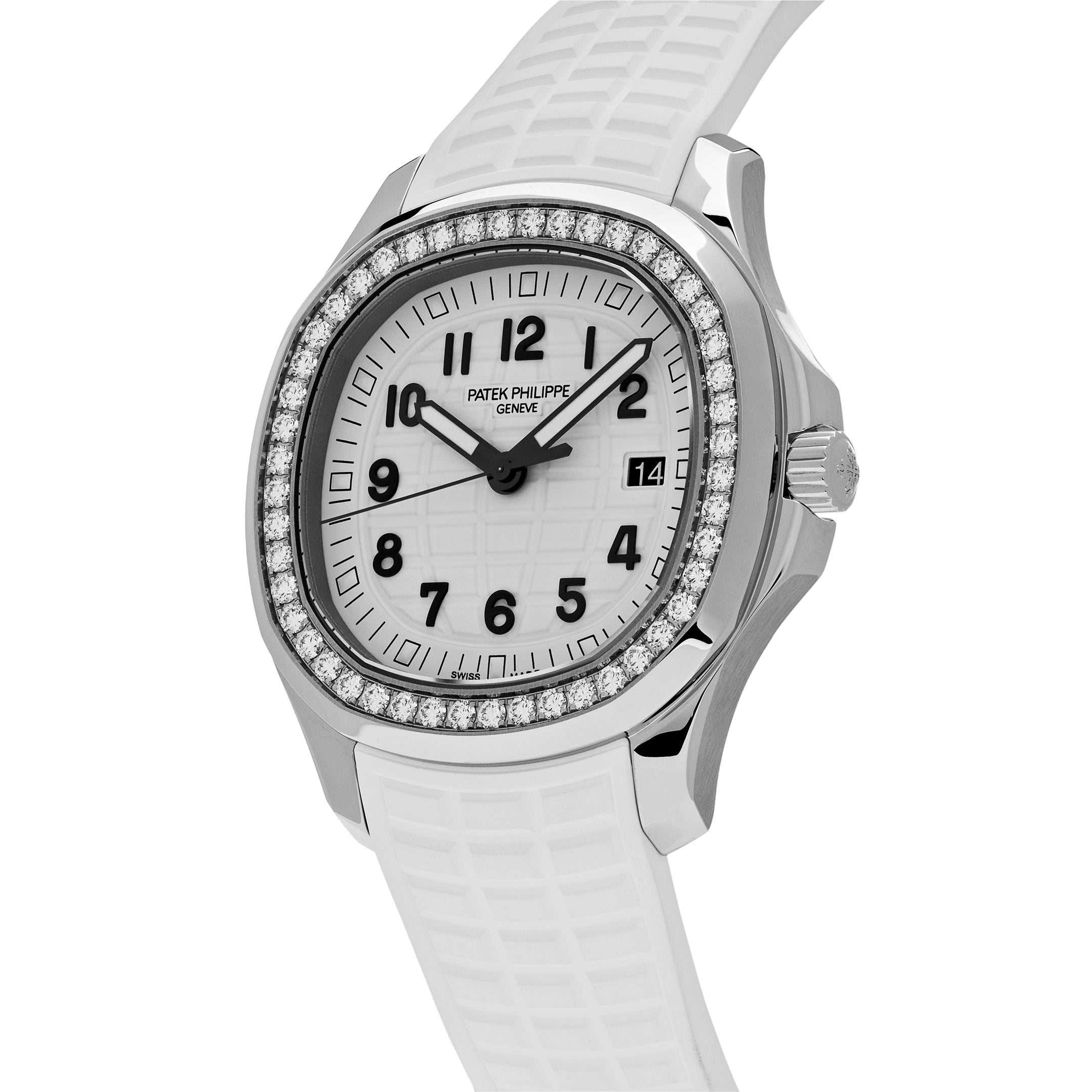 Patek Philippe Aquanaut Luce Stainless Steel White Dial Diamond Bezel 5267/200A-010
