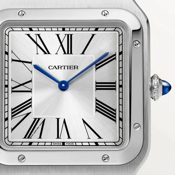 CARTIER SANTOS-DUMONT XL Model Blue Strap WSSA0032