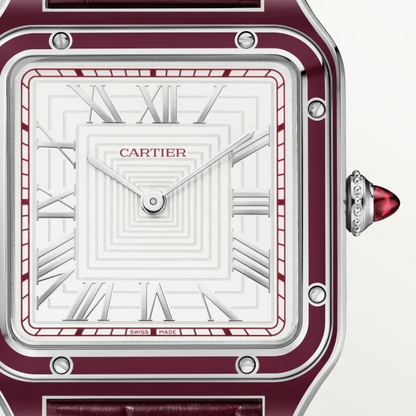 Cartier Santos Large Model Dumont Platinum Limited Edition WGSA0053