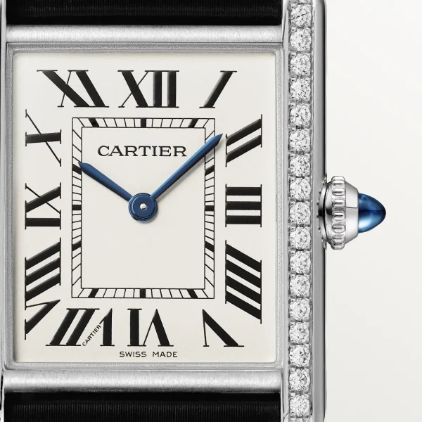 Cartier Tank Must Watch Diamond Large Model 33.7 mm W4TA0017