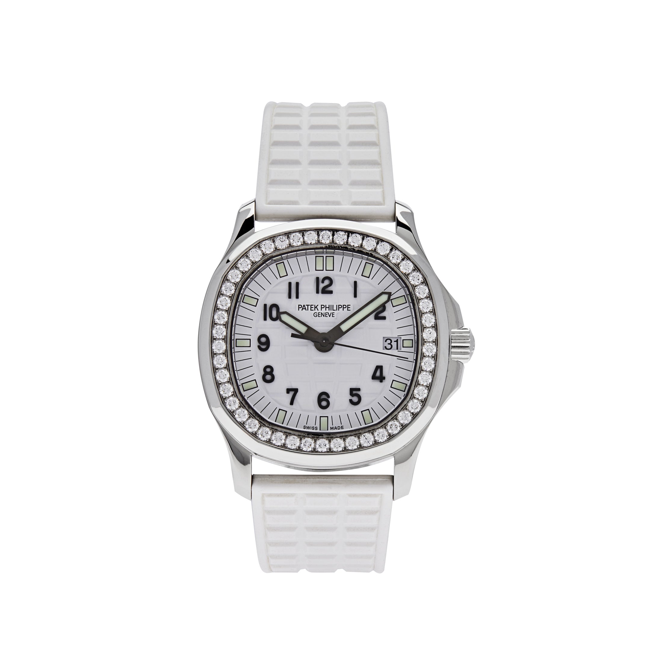 Patek Philippe Aquanaut Quartz Steel White Dial 5067A-001