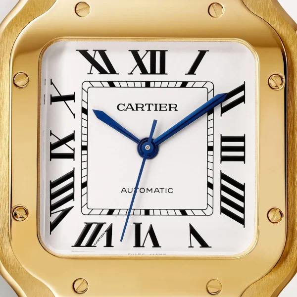 Cartier Santos Medium Model Gold WGSA0030