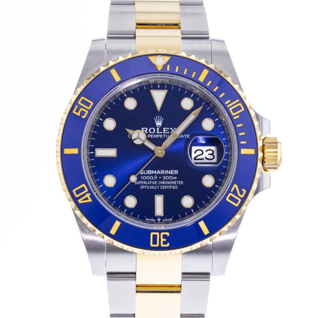 Superclone Rolex Submariner 41mm Blue Dial 126613LB