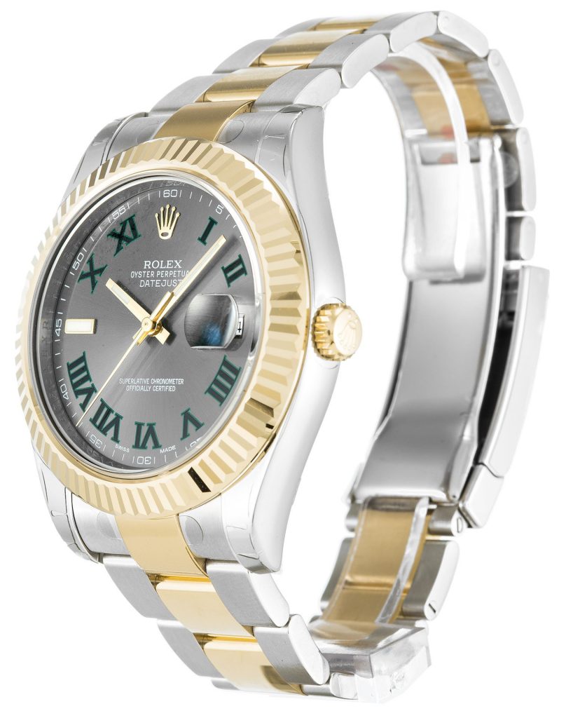 Replica Rolex Datejust II 41mm Grey Dial 116333