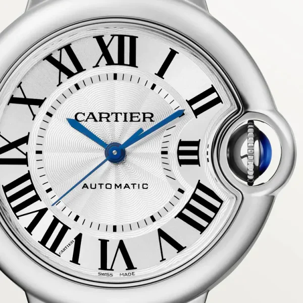 CARTIER Ballon Bleu BLEU Alligator Strap 33mm WSBB0030