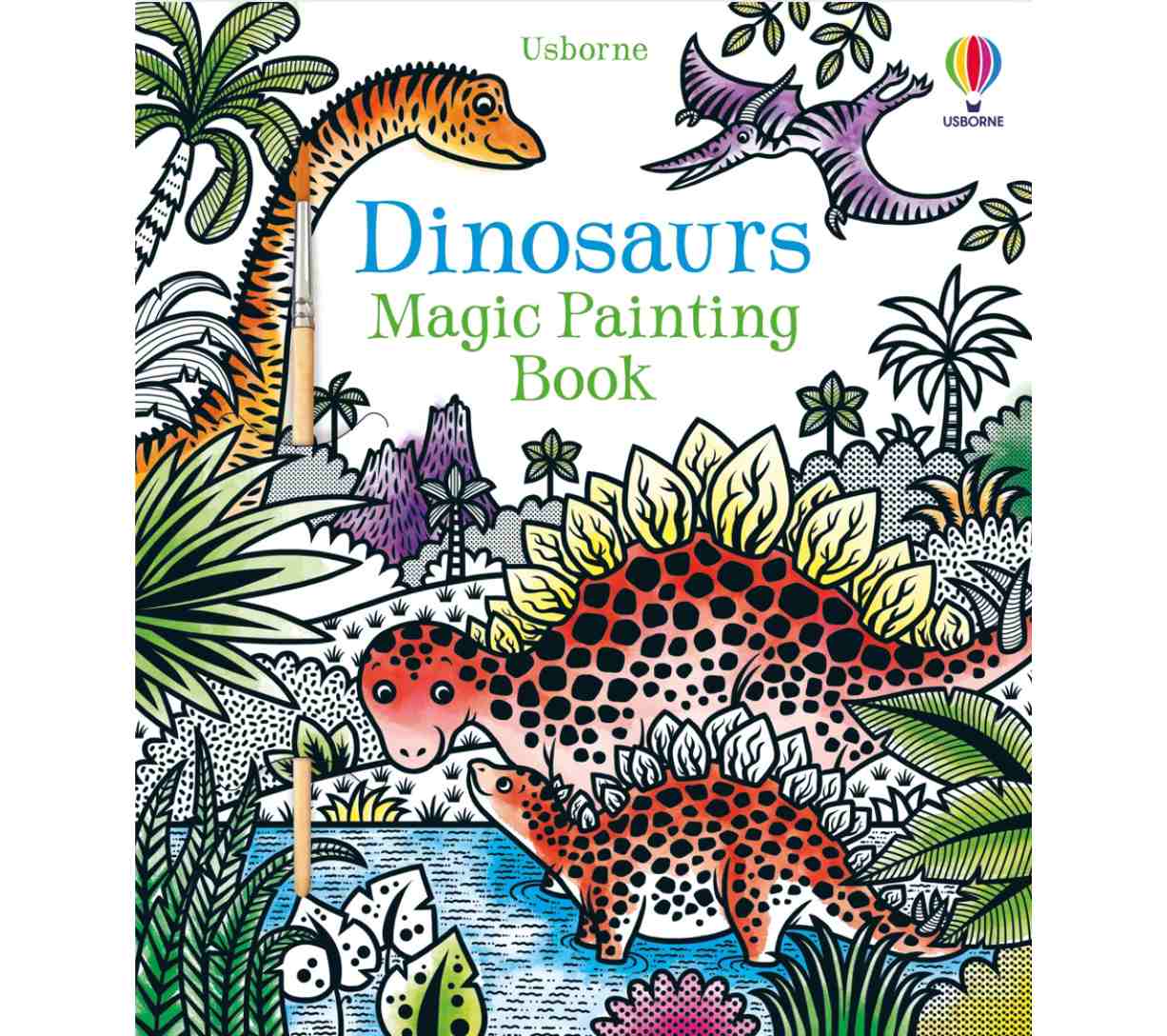 Dinosaurs Magic Painting Book
