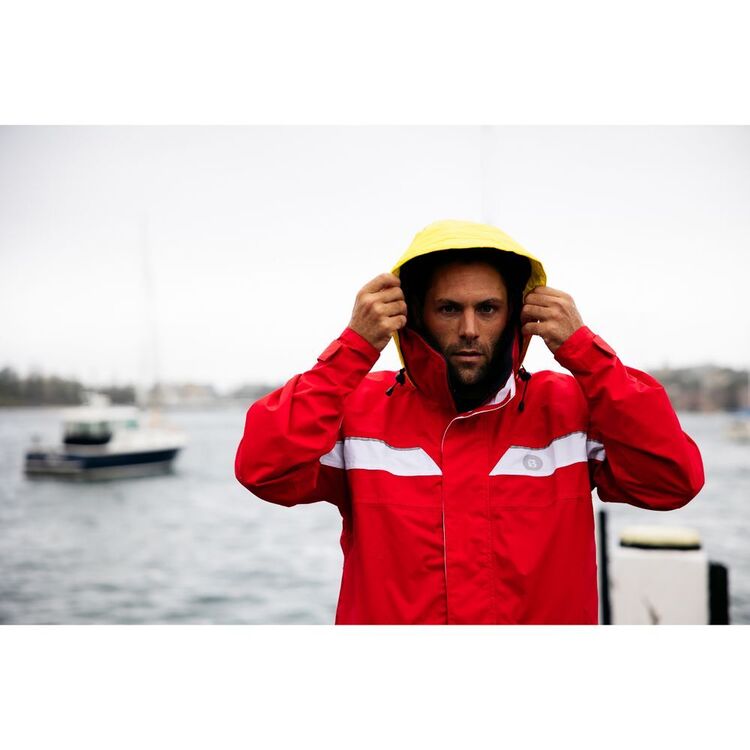 Burke Marine Men's Bass 3/4 Jacket Red