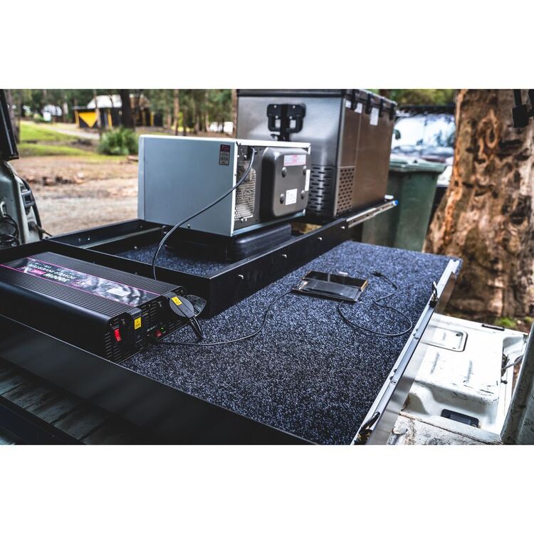 KT 2000W Pure Sine Wave Power Inverter Black 2000 Watts