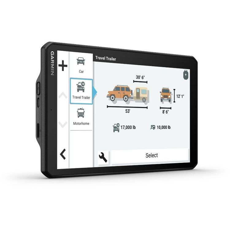 Garmin RV 895 8" RV Camper GPS Satellite Navigator Black