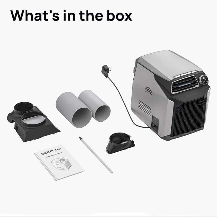 EcoFlow Wave Portable Air Conditioner Black & Grey