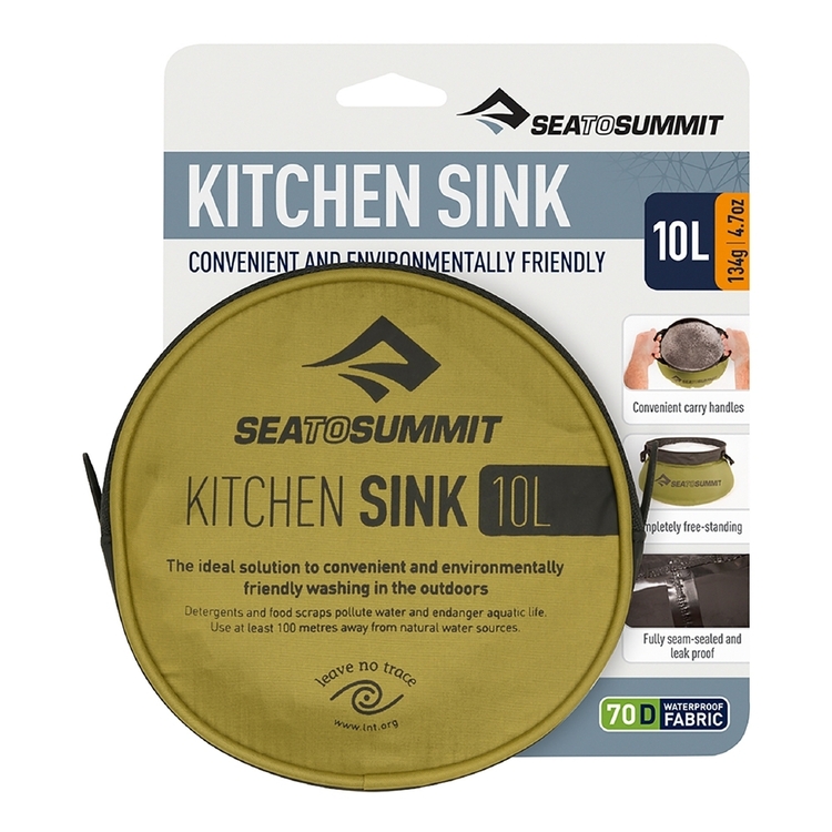 Sea to Summit Small Kitchen Sink Black & Gold