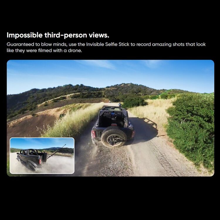 Insta360 ONE RS 1-Inch 360 Action Cam Black