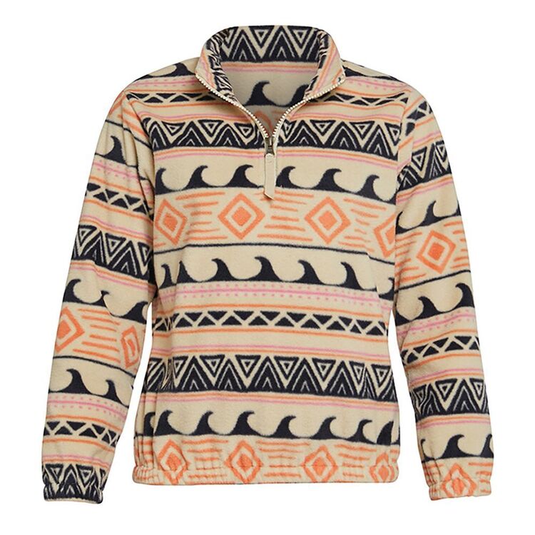 O'Neill Youth Girls Sierra Super Fleece Crew Stone