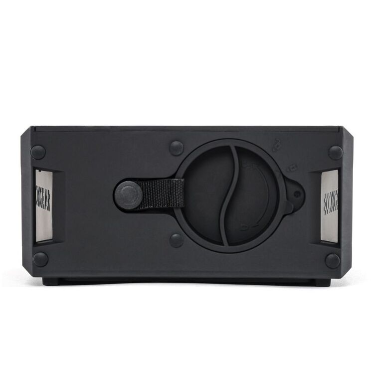 ECOXGEAR Sol Jam Solar Charging Portable Speaker Black