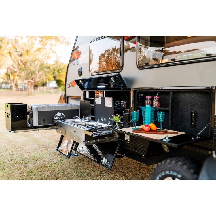 Austrack Gibb 16B Series 3 Hybrid Camper Grey