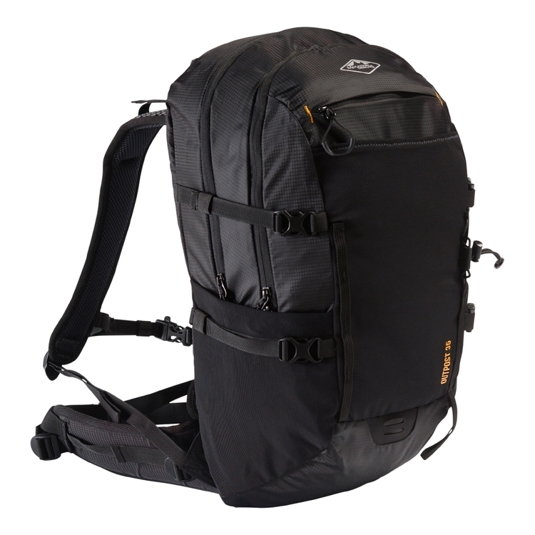 Mountain Designs Outpost 35L Day Pack Black 35 L