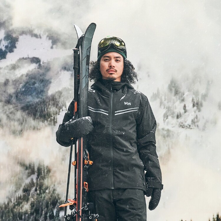 Helly Hansen Men's Alpine Insulated Snow Jacket Black