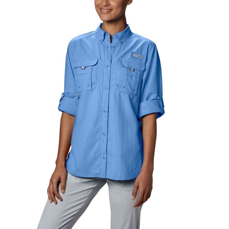 Columbia Women's Bahama PFG Shirt 450 White Cap