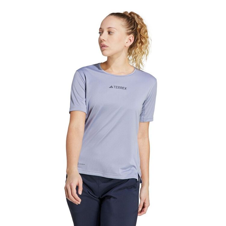 adidas Women's MT Tee Silver Violet