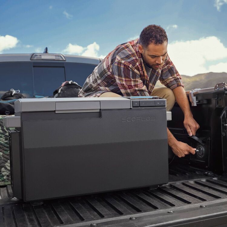 EcoFlow 38L Glacier Dual Zone Portable Camping Fridge Freezer with Ice Maker