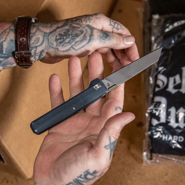 Gerber Pledge Clip Folding Knife Blue