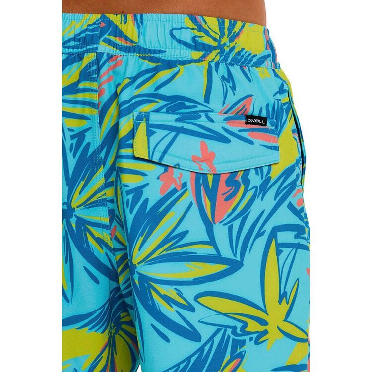 O'Neill Youth Boys Hermosa 16" Board Shorts Turquoise