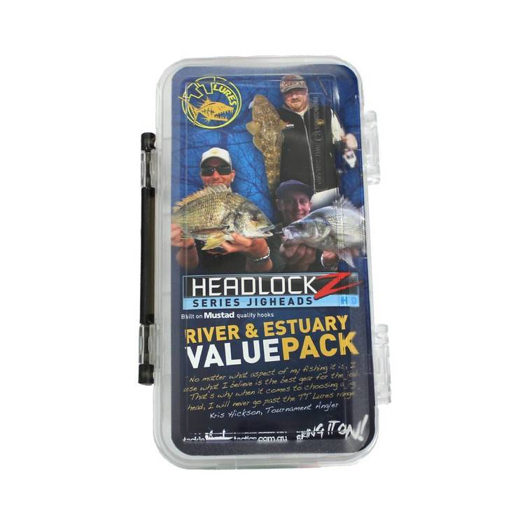 Tackle Tactics HeadlockZ HD Jig Heads Value Pack Alloy