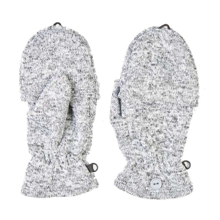 Cape Women's Emilia Convertible Fingerless Gloves Grey Melange One Size Fits Most