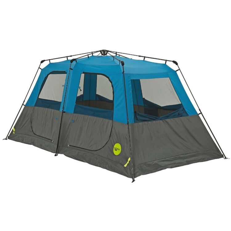 Coleman Instant Up 8 Person Darkroom Tent with LED Grey & Silver