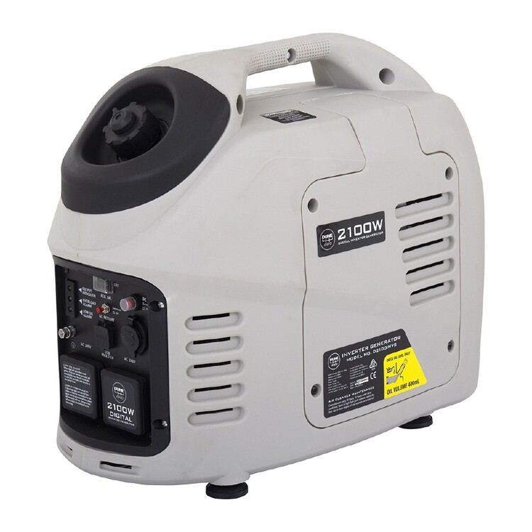 Dune 4WD 2100W Inverter Generator Grey