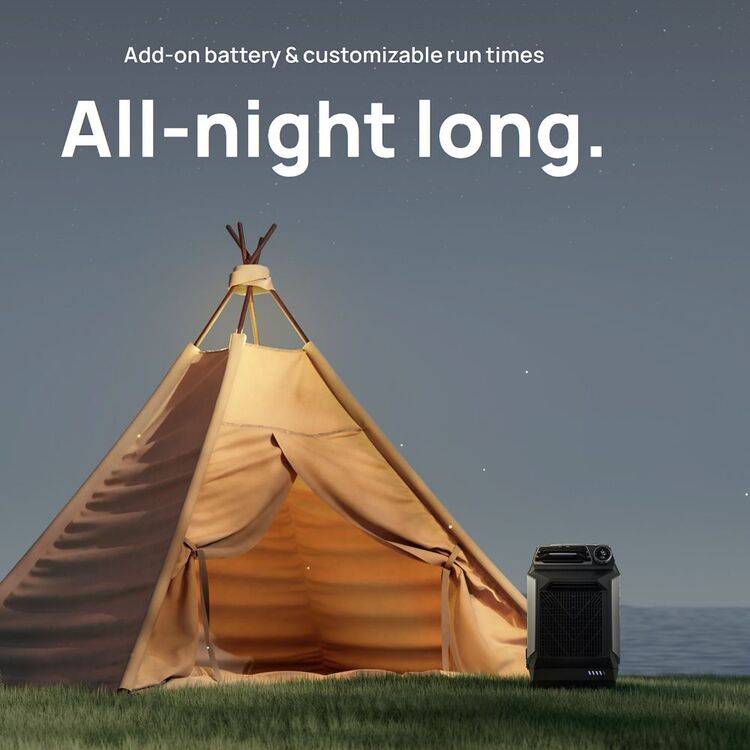 EcoFlow Wave Portable Air Conditioner Black & Grey