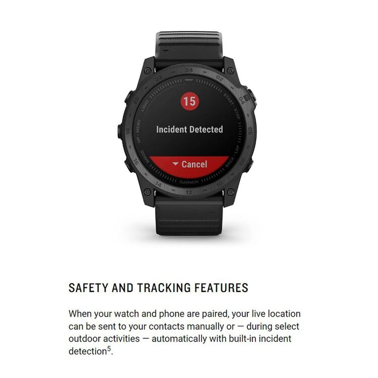 Garmin tactix 7 Pro Edition Solar Powered GPS Smartwatch Black