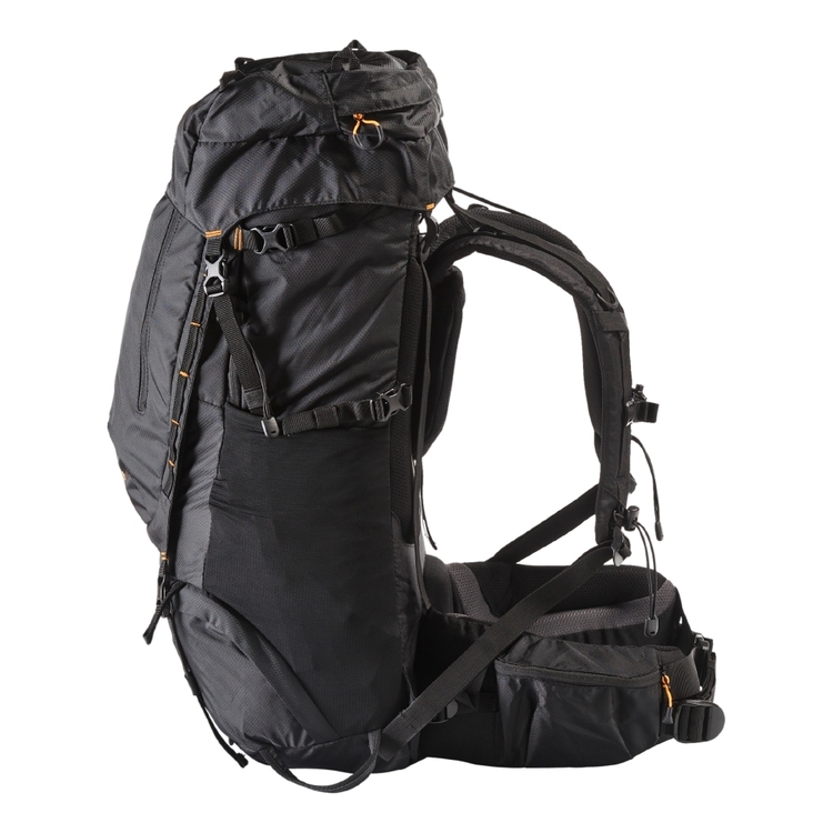 Mountain Designs X-Country 75L Technical Hiking Pack Jet Black 75 L