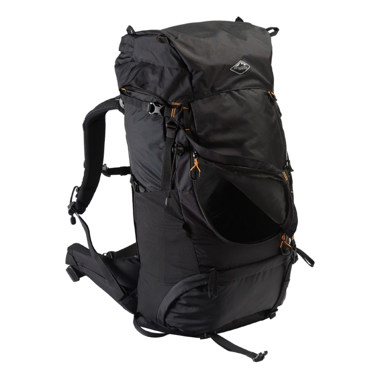 Mountain Designs X-Country 75L Technical Hiking Pack Jet Black 75 L