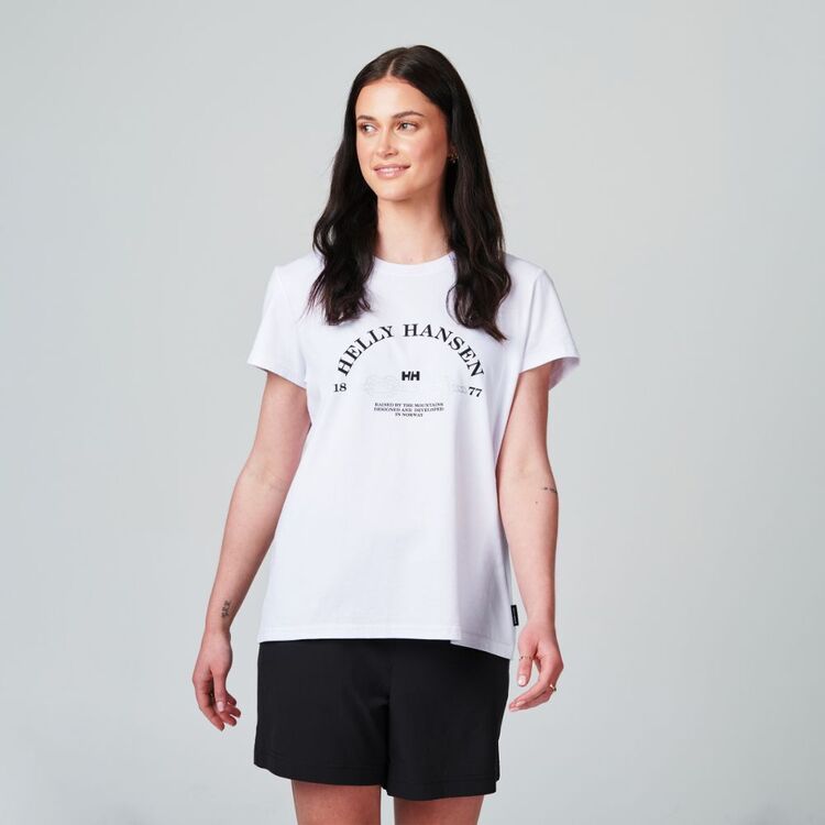 Helly Hansen Women's Knotted Tee White