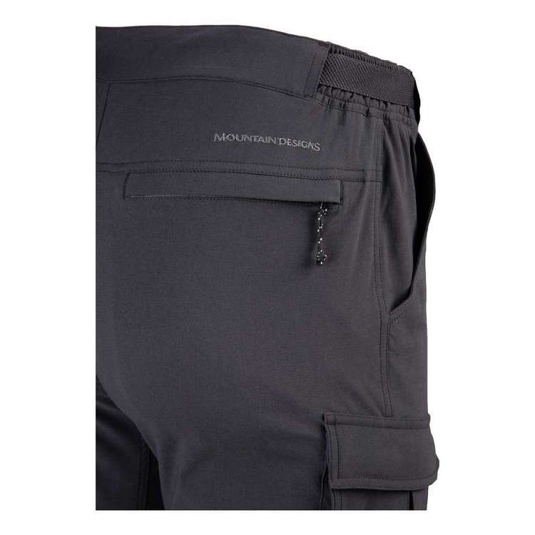 Mountain Designs Men's Larapinta Convertible Pant Black