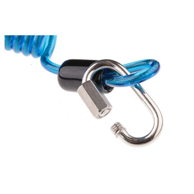 Toit Tools Tether Coil Lanyard Blue