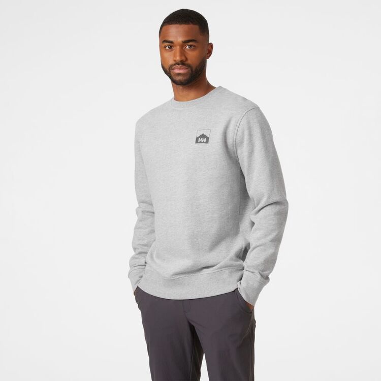 Helly Hansen Men's Nord Graphic Pullover Grey Melange