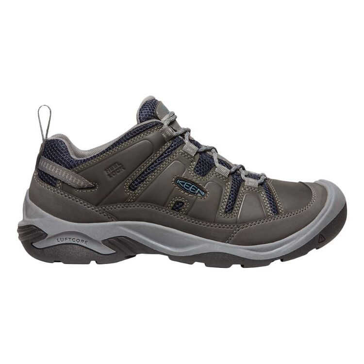 Keen Men's Circadia Vent Low Hiking Shoes Steel Grey & Legion Blue