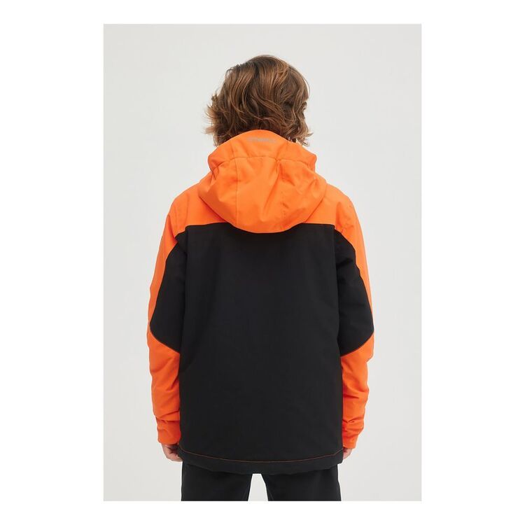 O'Neill Youth Boy's Hammer Snow Jacket Orange & Black