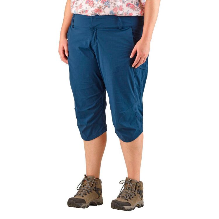 Gondwana Women's Purling Capri Pants Plus Size Indigo