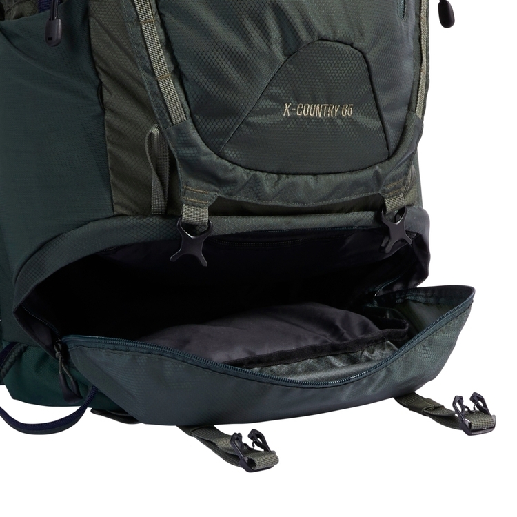 Mountain Designs X-Country 65L Technical Hiking Pack Forest Green 65 L