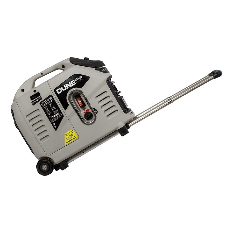 Dune 3100W Enclosed Inverter Generator Grey 3100W
