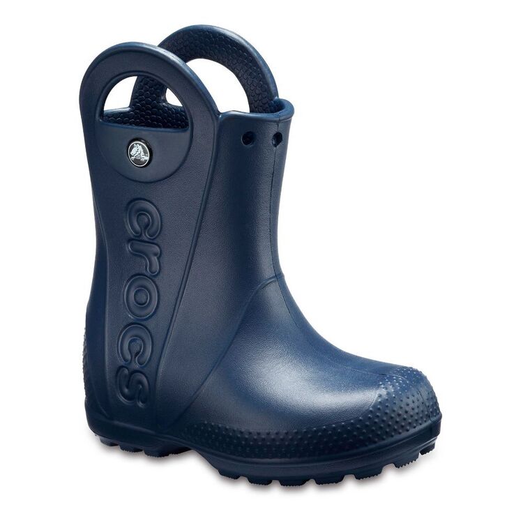 Crocs Kid's Handle It Rain Boots Navy