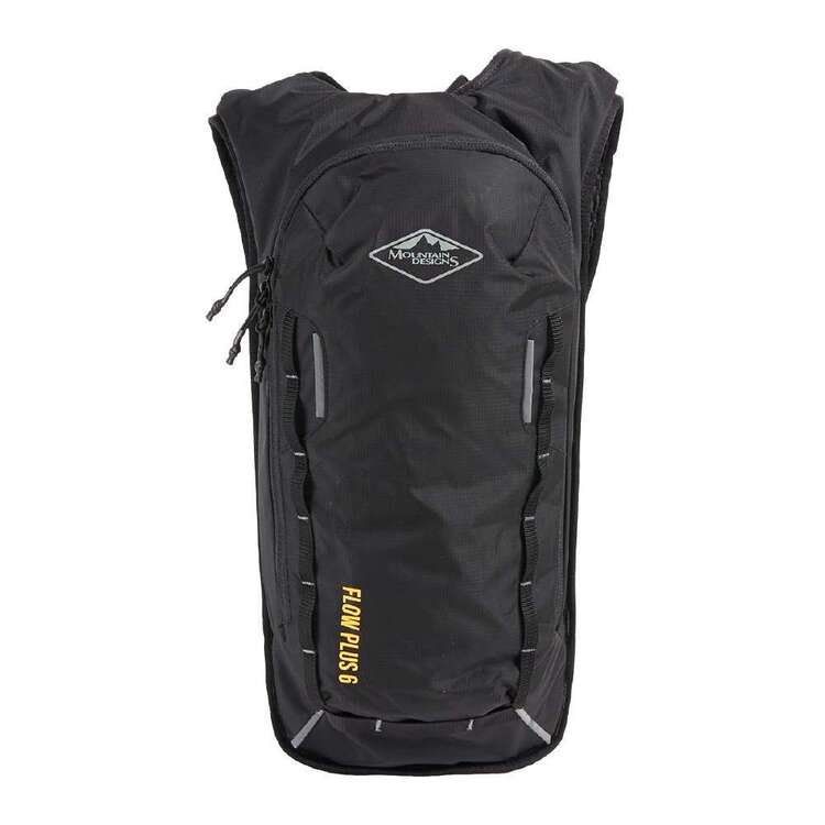 Mountain Designs Flow Plus 6 Hydro Pack Black 6 L