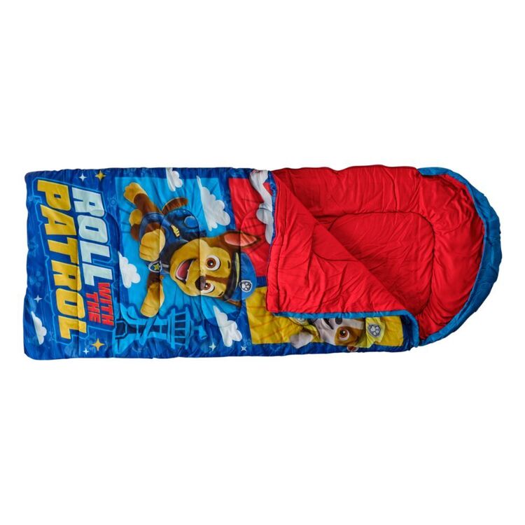 Paw Patrol Hooded Sleeping Bag Blue