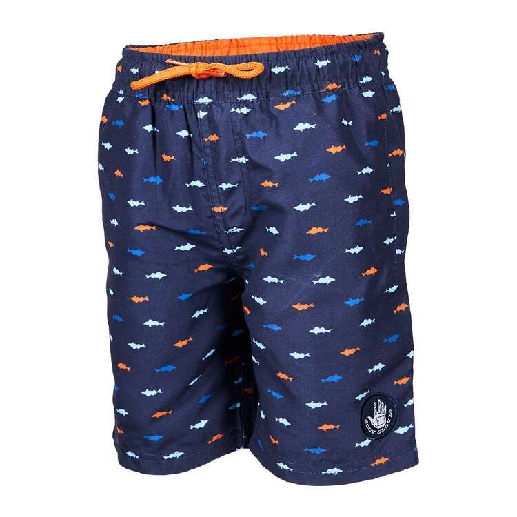 Body Glove Kids' Fish Board Shorts Navy