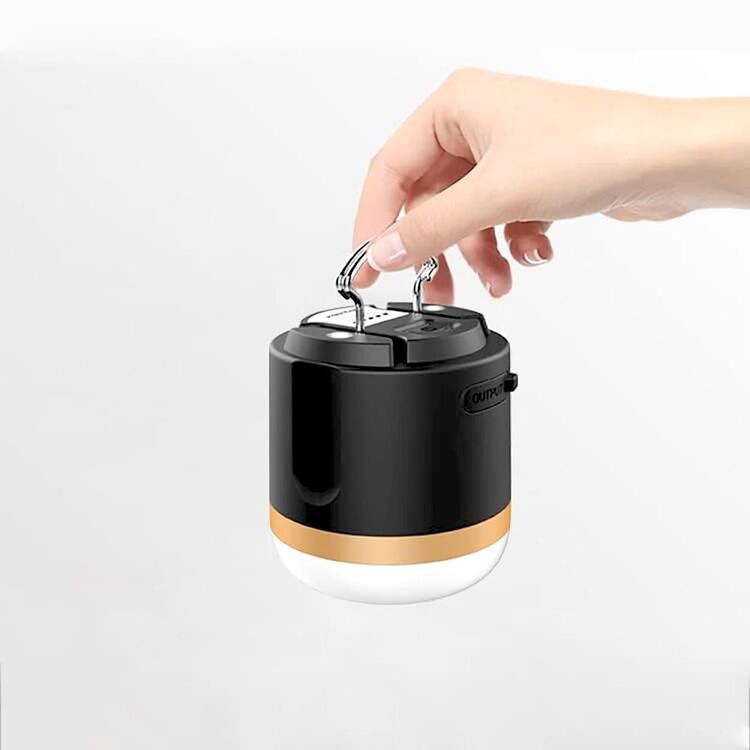 EcoFlow 600 Lumen Rechargeable Camping Lantern Black 600 Lumens