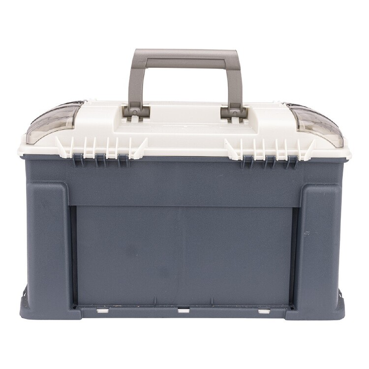 Plano 728 3600 Angled System Tackle Box Blue & Clear